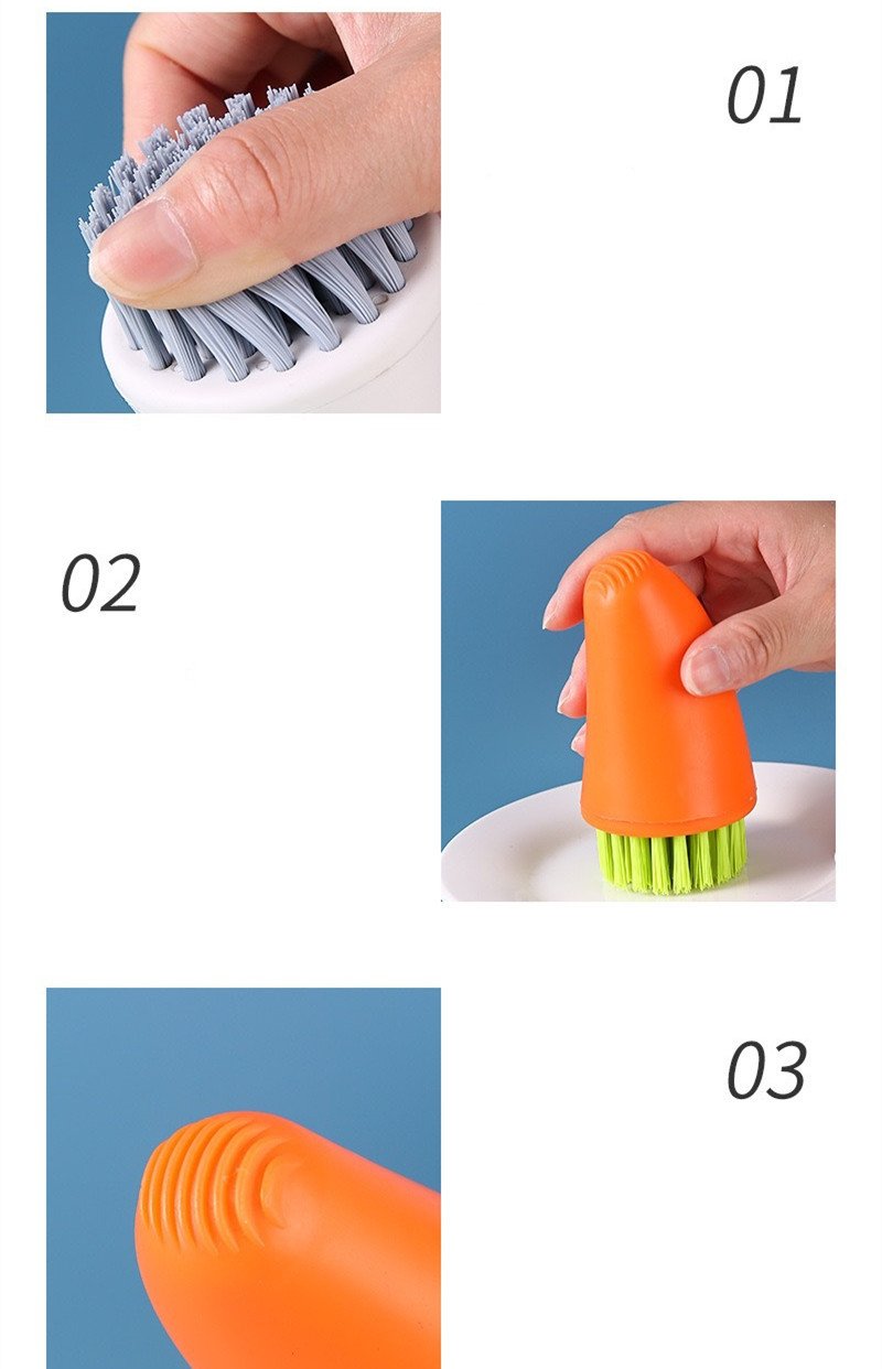 Multifunctional Carrot Brush Kitchen Household Kitchen Gadgets - Image 4